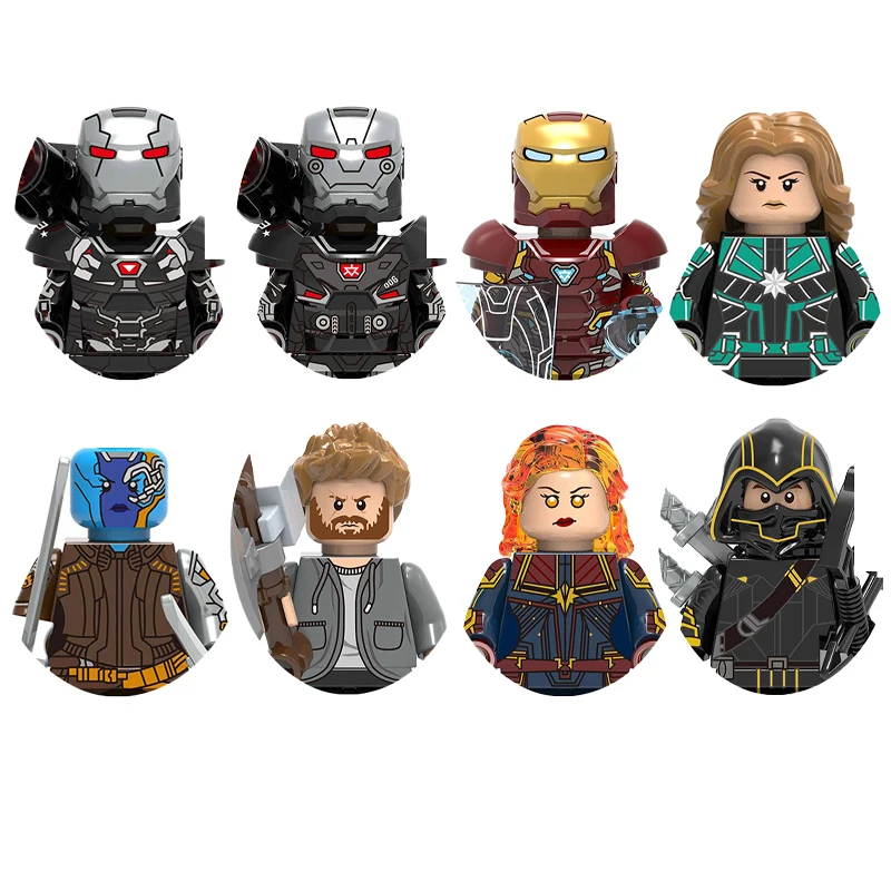 

Hasbro строительные блоки Marvel легенды Железный человек война машина экшн-фигурки развивающие блоки Diy игрушки подарки для детей