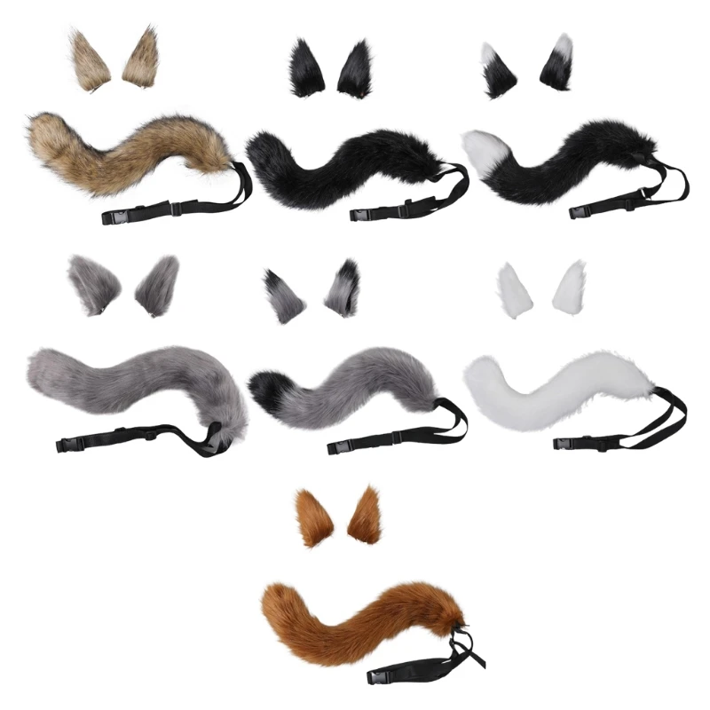 3 Pieces Wolf Girls Anime Cosplay Set Foxes Ears Hair Clips Headdress Plush Tail for Halloween Party Dropship
3 Pieces Wolf Girls Anime Cosplay Set Foxes Ears Hair Clips Headdress Plush Tail for Halloween Party Dropship