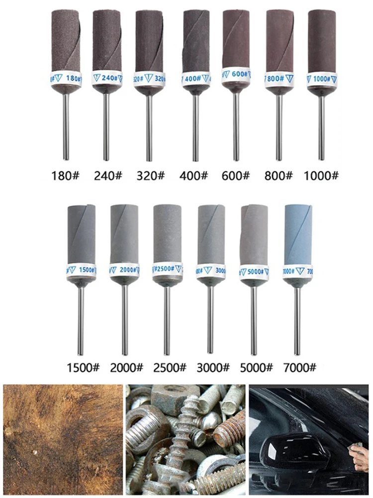 Cylinder Sandpaper Rod 2.35mm Sandpaper Stick Polishing Buffing Grinding Head Sandpaper Rod Wet/dry Use For Abrasive Rotary Tool
Cylinder Sandpaper Rod 2.35mm Sandpaper Stick Polishing Buffing Grinding Head Sandpaper Rod Wet/dry Use For Abrasive Rotary Tool