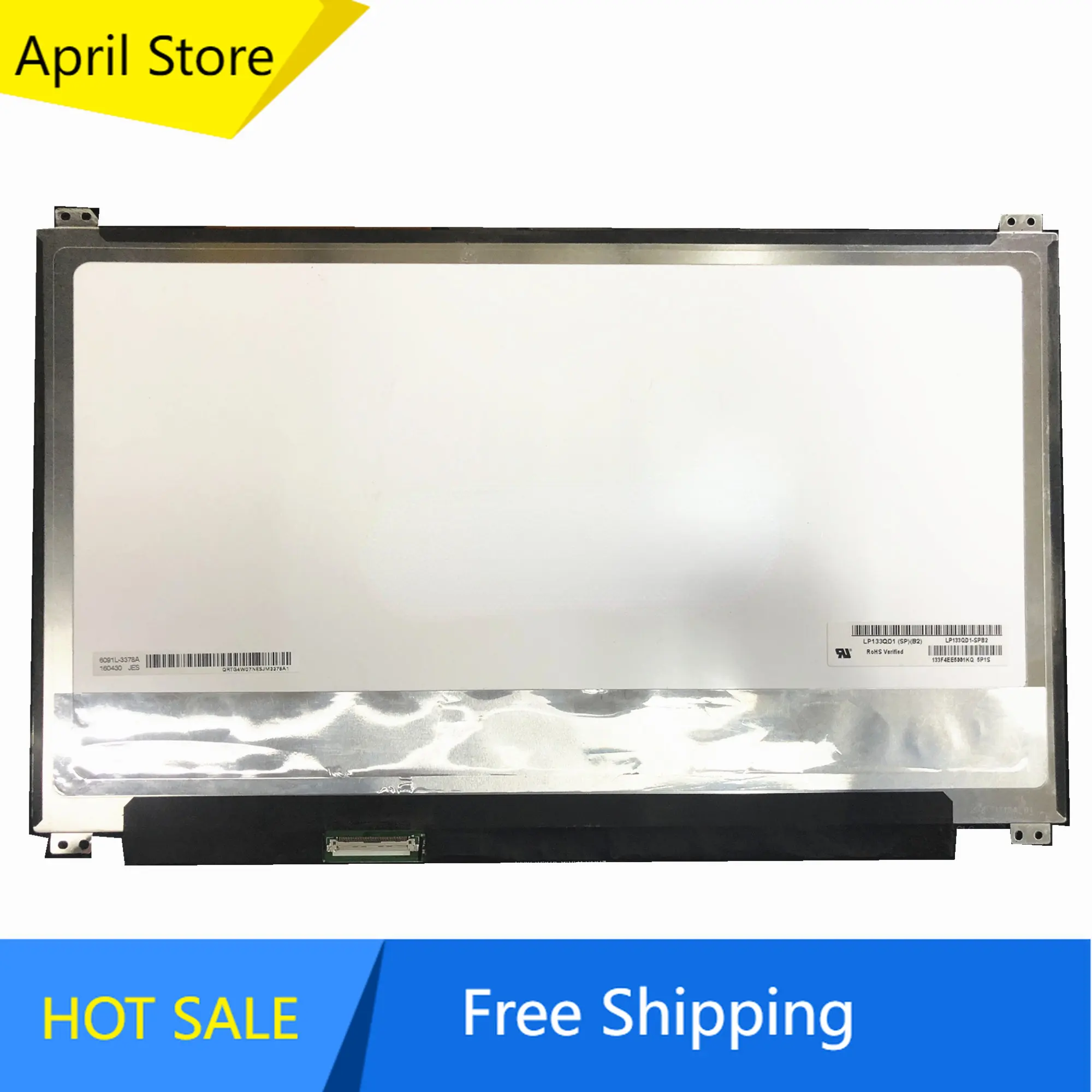 LP133QD1-SPB2 LP133QD1 SPB2 13,3 ''панель ЖК-экрана ноутбука 3200*1800 EDP 40 контактов 76% NTSC
LP133QD1-SPB2 LP133QD1 SPB2 13,3 ''панель ЖК-экрана ноутбука 3200*1800 EDP 40 контактов 76% NTSC
