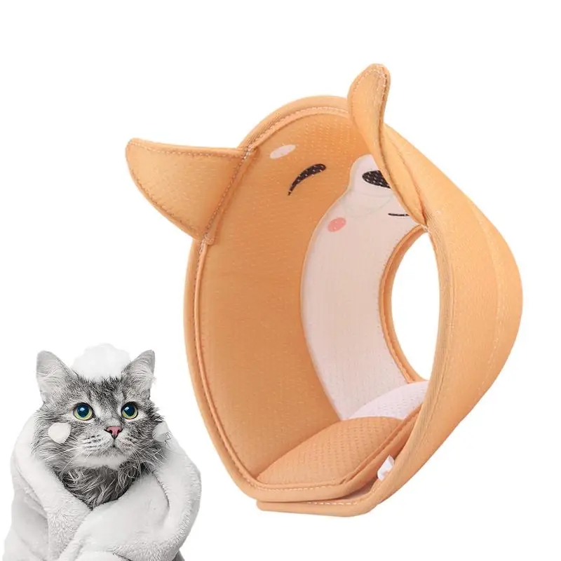 

Cute Animal Pattern Cat Elizabeth Collar Anti Bite Wound Healing Protective Cone Protect Neck Ring Kitten Puppy Collars