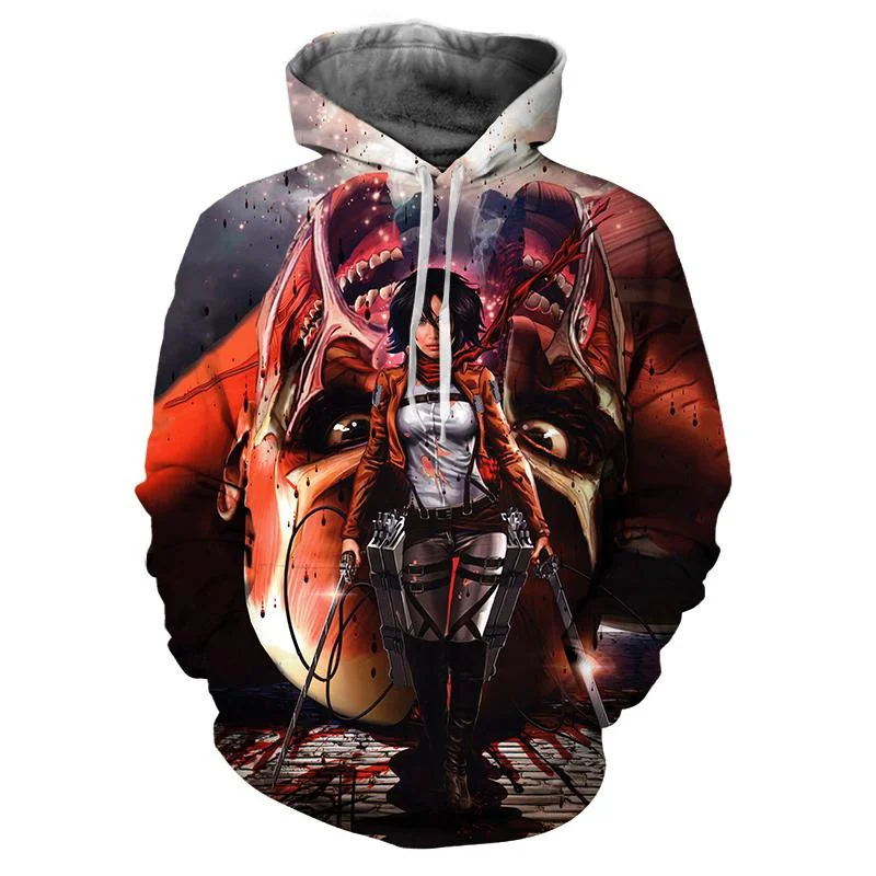 Anime Attack On Titan 3D Print Hoodie Men Fashion Long Sleeve Harajuku Sweatshirt Cool Streetwear Pullover Tops Hoodies Coat
Anime Attack On Titan 3D Print Hoodie Men Fashion Long Sleeve Harajuku Sweatshirt Cool Streetwear Pullover Tops Hoodies Coat