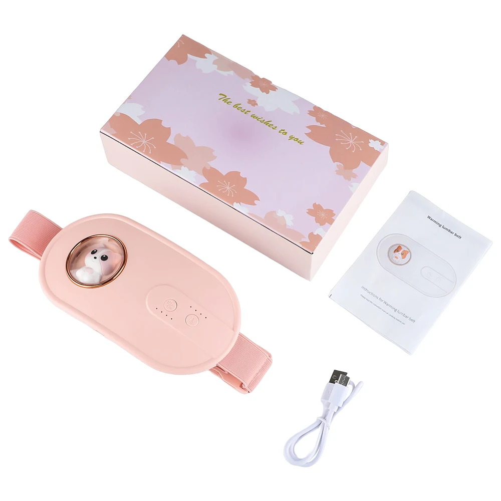 Menstrual Heating Pad Smart Warm Palace Belt Relief Waist Pain Cramps Vibrating Abdominal Massager Electric Waist Belt Device
Menstrual Heating Pad Smart Warm Palace Belt Relief Waist Pain Cramps Vibrating Abdominal Massager Electric Waist Belt Device