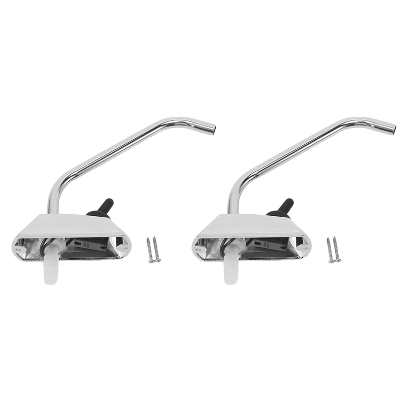 2X RV Marine Kitchen Sink Watertap 12V 360 Degree Rotation Faucet Tap For RV Camper Caravan Accessories
2X RV Marine Kitchen Sink Watertap 12V 360 Degree Rotation Faucet Tap For RV Camper Caravan Accessories