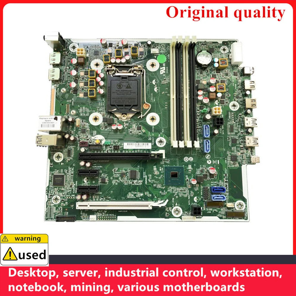 Used 100% Tested For HP ProDesk 600 G4 MT Desktop Motherboard L04743-001 L04743-601 L02062-001 Q370 DDR4 Mainboard
Used 100% Tested For HP ProDesk 600 G4 MT Desktop Motherboard L04743-001 L04743-601 L02062-001 Q370 DDR4 Mainboard