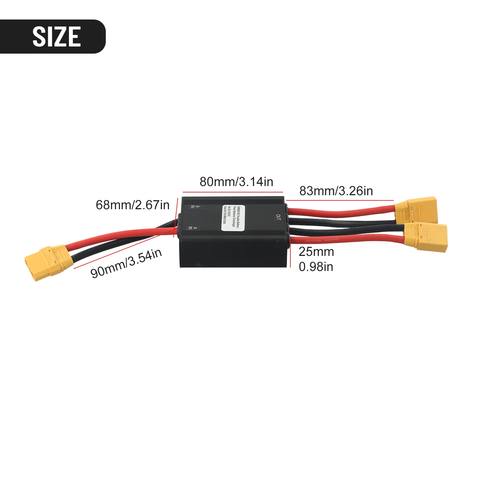 For Electric Bicycle Connection Adapter Connection Adapter Parallel Module Connection Adapter For Electric Bicycle
For Electric Bicycle Connection Adapter Connection Adapter Parallel Module Connection Adapter For Electric Bicycle