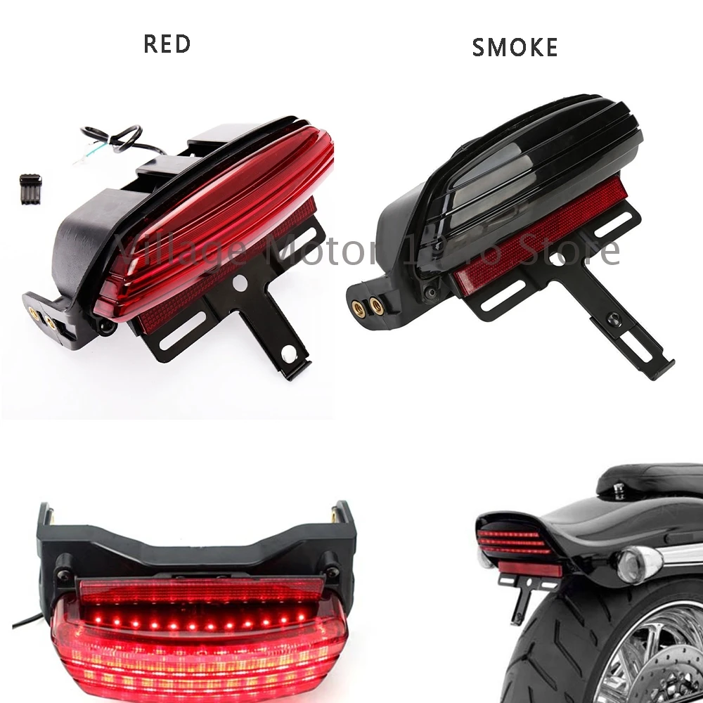 Motorcycle tail light Electric vehicle rear tail light LED brake warning light fender For Harley Softail FXST FXSTB FXSTC FXSTS
Motorcycle tail light Electric vehicle rear tail light LED brake warning light fender For Harley Softail FXST FXSTB FXSTC FXSTS
