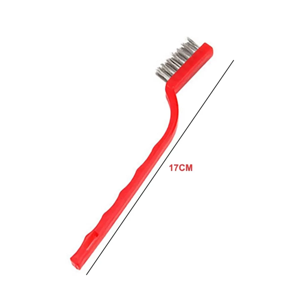 3pcs 7Inch Steel Wire Toothbrush Nylon/Brass/Steel Industrial Wire Brush For Cleaning Slag Scale Rust Paint Removal Hand Tool
3pcs 7Inch Steel Wire Toothbrush Nylon/Brass/Steel Industrial Wire Brush For Cleaning Slag Scale Rust Paint Removal Hand Tool