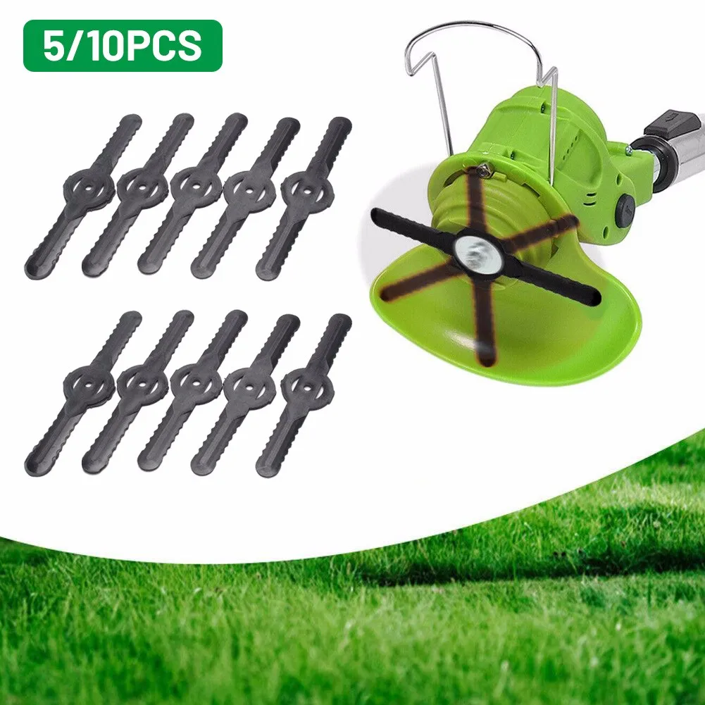 5/10pcs Garden Lawn Mower Blade Nylon Blade Replacement Cutting Head Blade Black For Garden Lawn Mowers Battery Trimmers Parts
5/10pcs Garden Lawn Mower Blade Nylon Blade Replacement Cutting Head Blade Black For Garden Lawn Mowers Battery Trimmers Parts