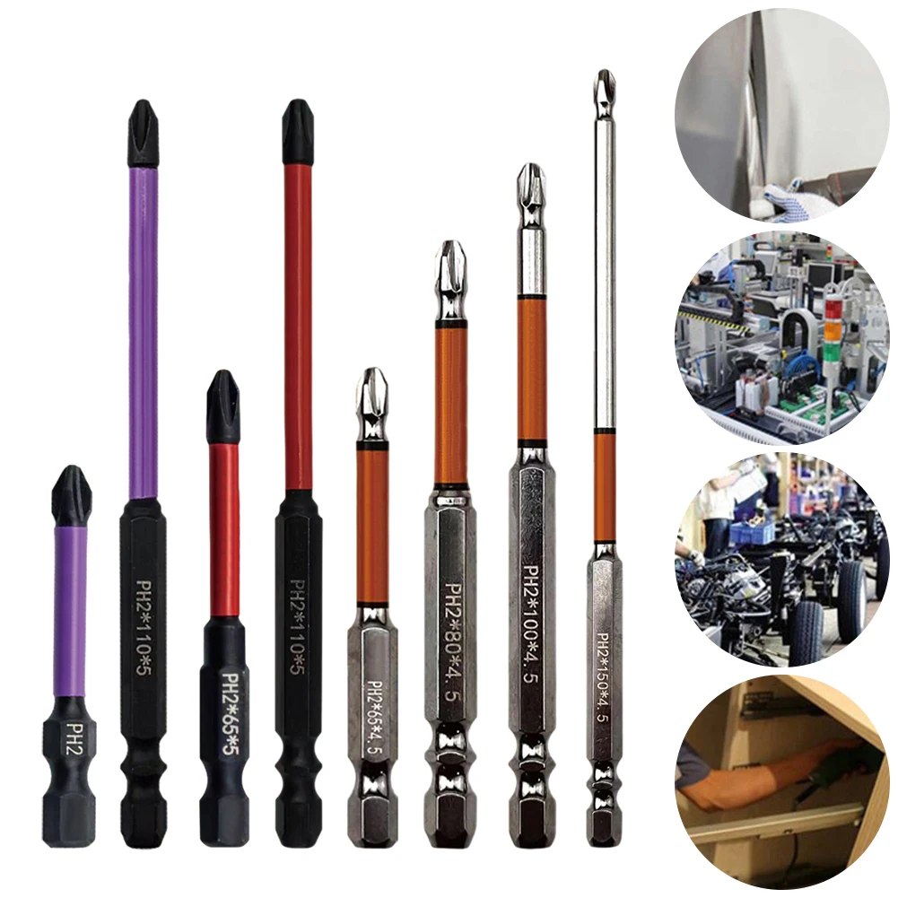 1pc Magnetic Batch Head PH2 Cross Screwdriver Set Impact Drill Bit Screw Alloy Steel Non-slip Cross Screwdriver Multipurpose
1pc Magnetic Batch Head PH2 Cross Screwdriver Set Impact Drill Bit Screw Alloy Steel Non-slip Cross Screwdriver Multipurpose
