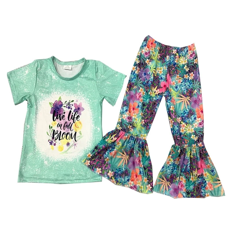 Summer Western cow pattern baby girls wear milk silk fabric short sleeve flare pants casual style suit
Summer Western cow pattern baby girls wear milk silk fabric short sleeve flare pants casual style suit