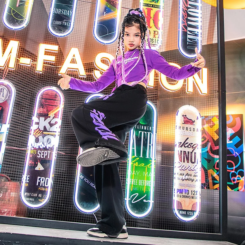 Girls Jazz Dance Costume Kids Streetwear Hip Hop Sport Sets Long Sleeve T-shirt Pants Teen Children Tee Shirt Trousers Suits
Girls Jazz Dance Costume Kids Streetwear Hip Hop Sport Sets Long Sleeve T-shirt Pants Teen Children Tee Shirt Trousers Suits