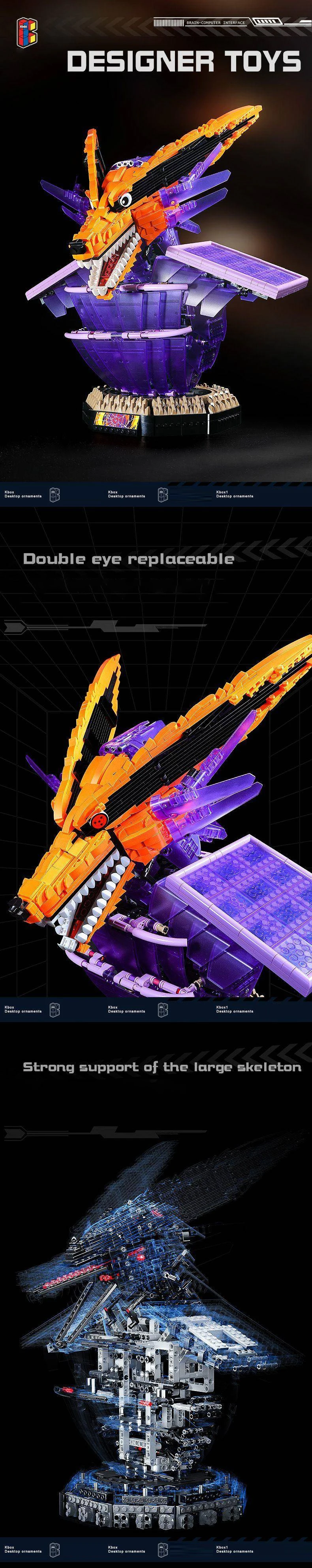 2830PCS New Anime Hokage Nine Tailed Demon Building Blocks Figure Fox Model Brick Desktop decoration Assembles Toys Gift for Kid 2830PCS New Anime Hokage Nine Tailed Demon Building Blocks Figure Fox Model Brick Desktop decoration Assembles Toys Gift for Kid