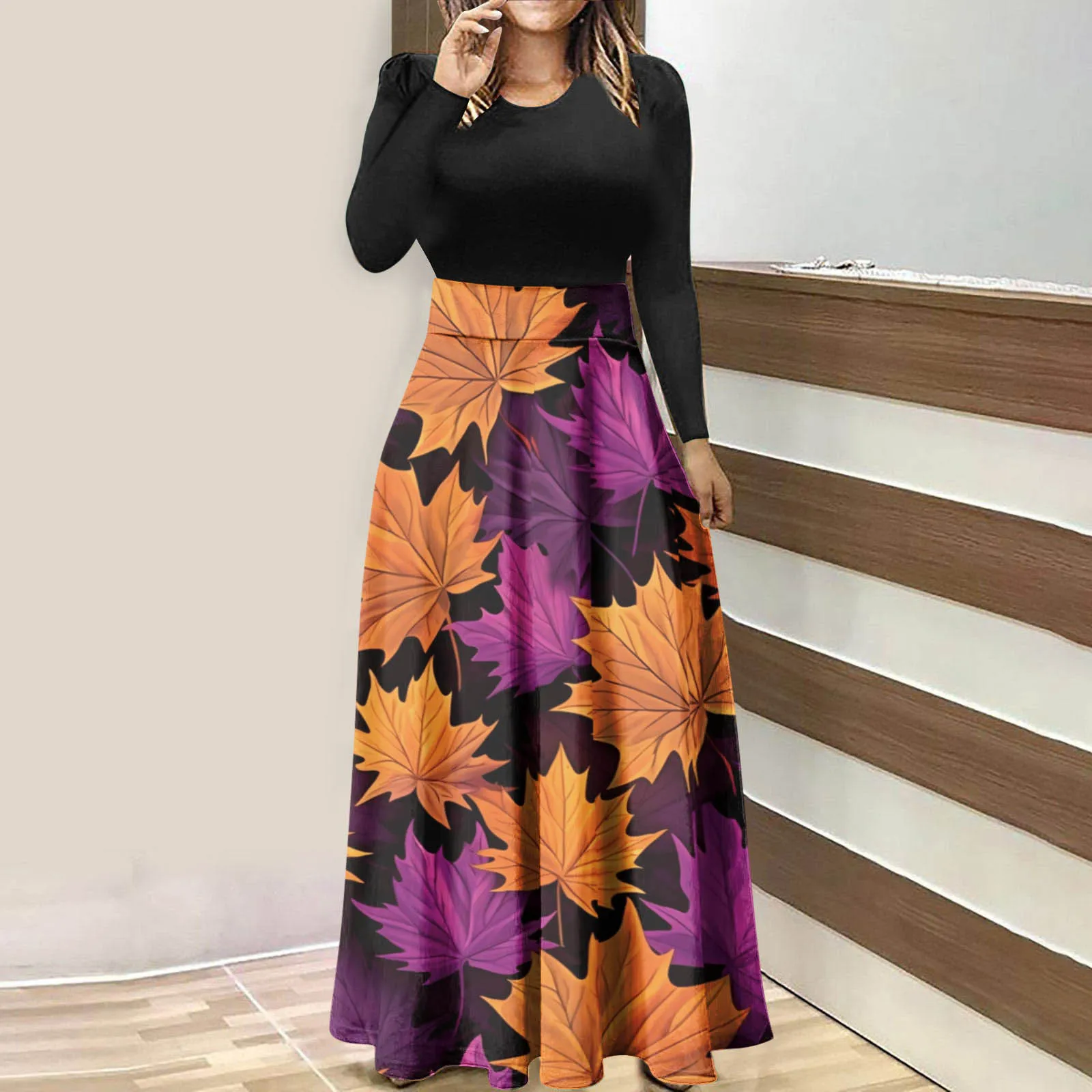 Long Sleeve Crewneck Women Casual Dress High Waisted Graphic Long Maxi Female Elegant Sexy Dresses Party Night Holiday Vestidos
Long Sleeve Crewneck Women Casual Dress High Waisted Graphic Long Maxi Female Elegant Sexy Dresses Party Night Holiday Vestidos