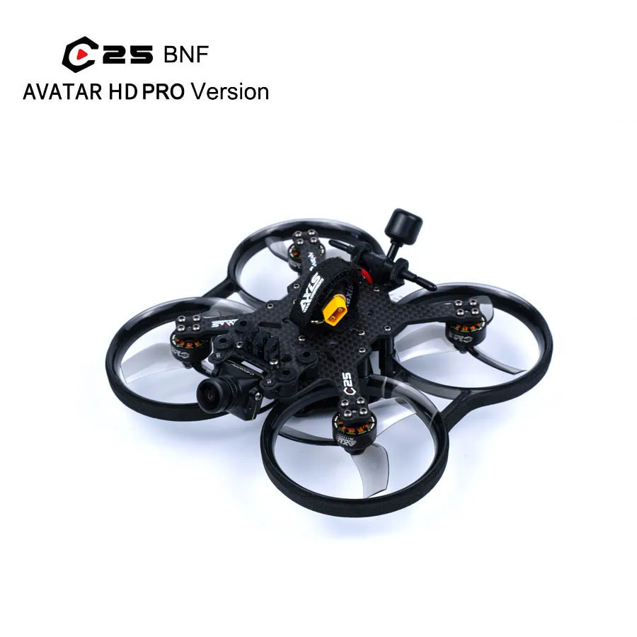 Axisflying CineON C25 V2 / 2 дюйма Sub250g Walksnail Avatar HD Pro Kit FPV Drone - 4S
Axisflying CineON C25 V2 / 2 дюйма Sub250g Walksnail Avatar HD Pro Kit FPV Drone - 4S
