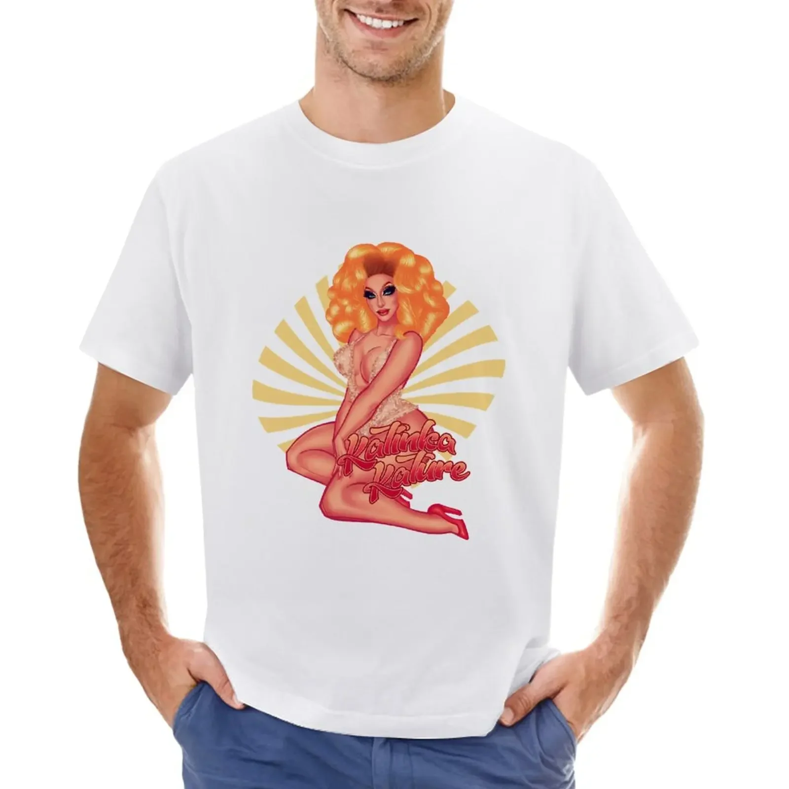 Blonde Katinka T-Shirt customizeds customs design your own T-shirts for men cotton
Blonde Katinka T-Shirt customizeds customs design your own T-shirts for men cotton