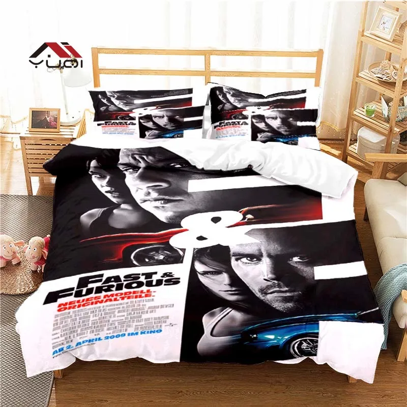 Fast and Furious Pattern Duvet Cover Set Bedding for Adult Kids Bed Set Comforter Cover Bedding Set 10 Sizes
Fast and Furious Pattern Duvet Cover Set Bedding for Adult Kids Bed Set Comforter Cover Bedding Set 10 Sizes