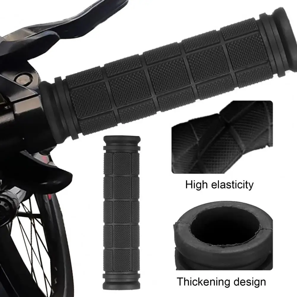 

Durable Cycling Grips Ergonomic Non-slip Bicycle Handlebar Grips Cover for Universal Bike Installation Replacement Parts