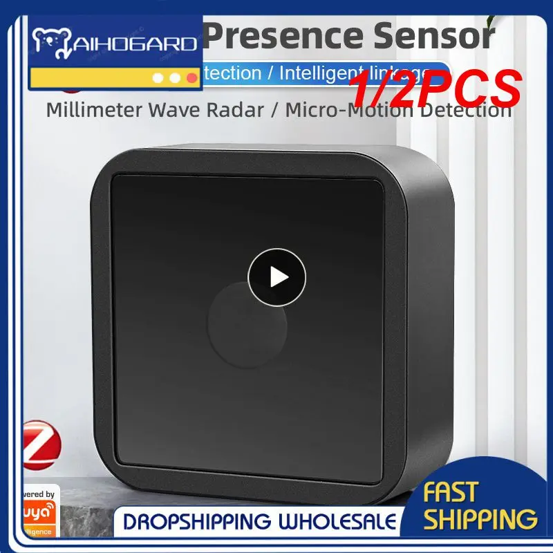 1/2PCS Tuya WiFi/ZigBee Human Presence Sensor mmWave Detection PIR Motion Sensor Smart Life APP Smart Home Security
1/2PCS Tuya WiFi/ZigBee Human Presence Sensor mmWave Detection PIR Motion Sensor Smart Life APP Smart Home Security
