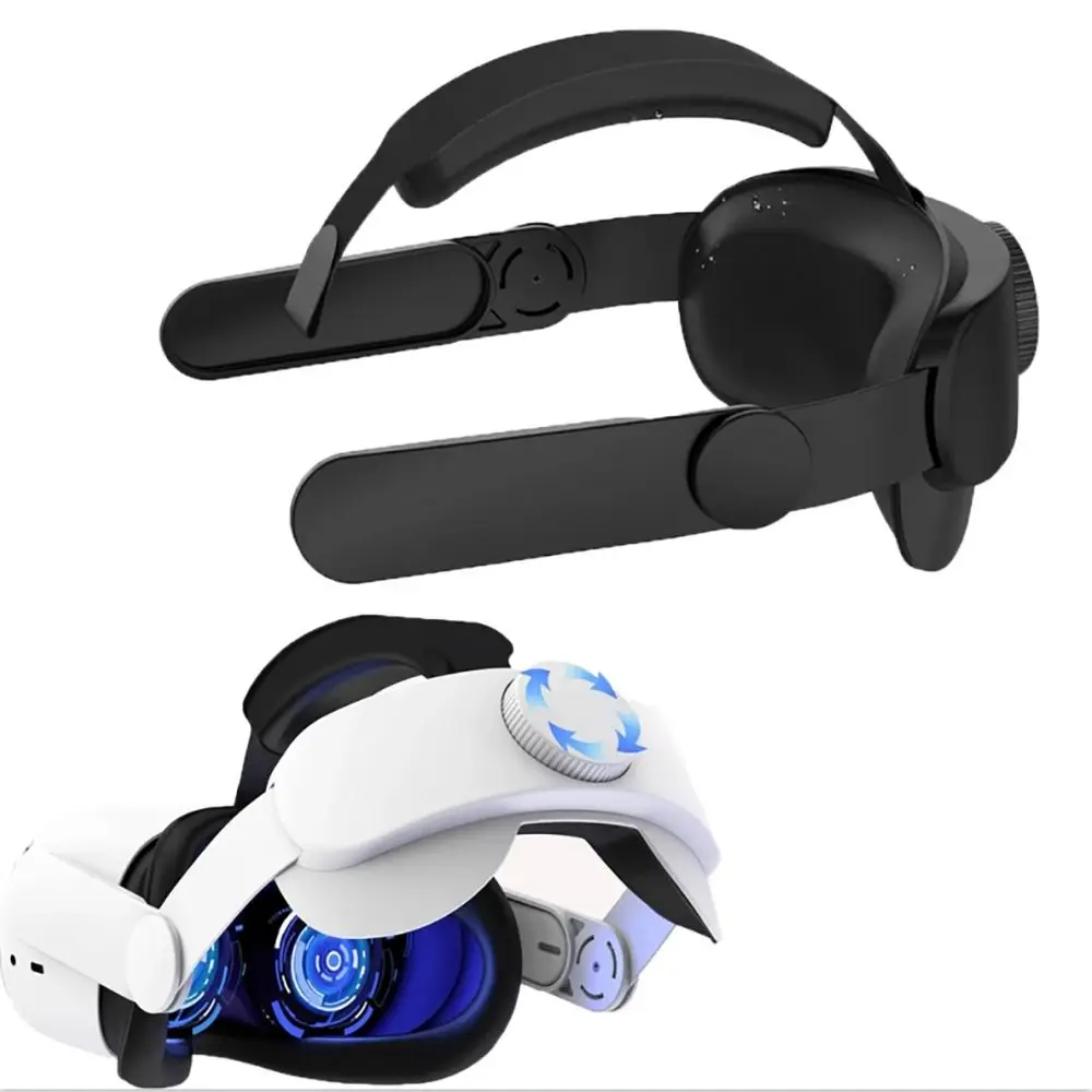 

Держатель для очков VR, головное крепление, регулируемый Удобный головной ремешок, сменная поддержка для аксессуаров Meta Quest 3 VR