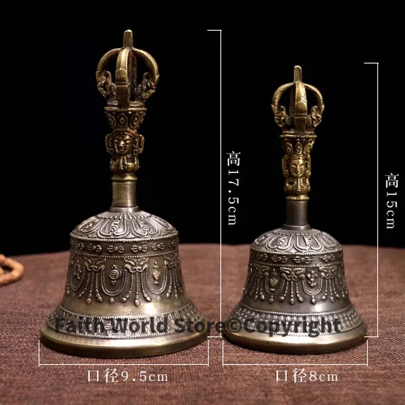 Wholesale Buddhist articles Practice of Tantric ritual Tibetan Nepal Greco-Buddhist bronze Jin Gangchu Vajra buddha vajra bell
Wholesale Buddhist articles Practice of Tantric ritual Tibetan Nepal Greco-Buddhist bronze Jin Gangchu Vajra buddha vajra bell