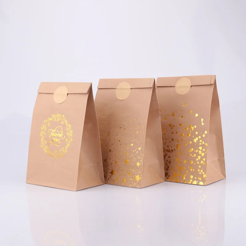 

Индивидуальный бумажный пакет для ресторана на вынос на заказ, коричневая крафт-бумага для переноски, розничная доставка, бумажный пакет для еды на вынос