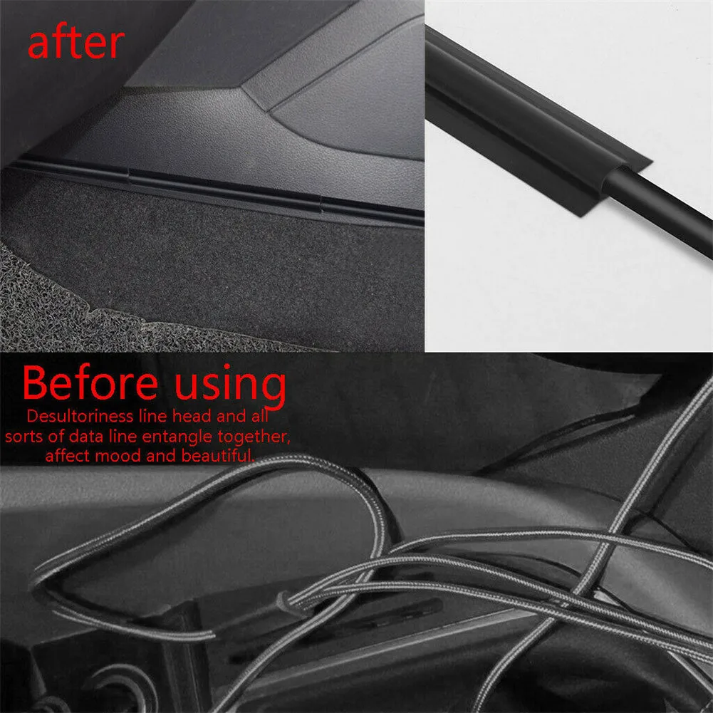 4pcs Concealed Wire Cover Line Sleeve Car Cable Clips Auto Accessories Data Wire Arrangement Harness Clamp Pipe Dm-039
4pcs Concealed Wire Cover Line Sleeve Car Cable Clips Auto Accessories Data Wire Arrangement Harness Clamp Pipe Dm-039