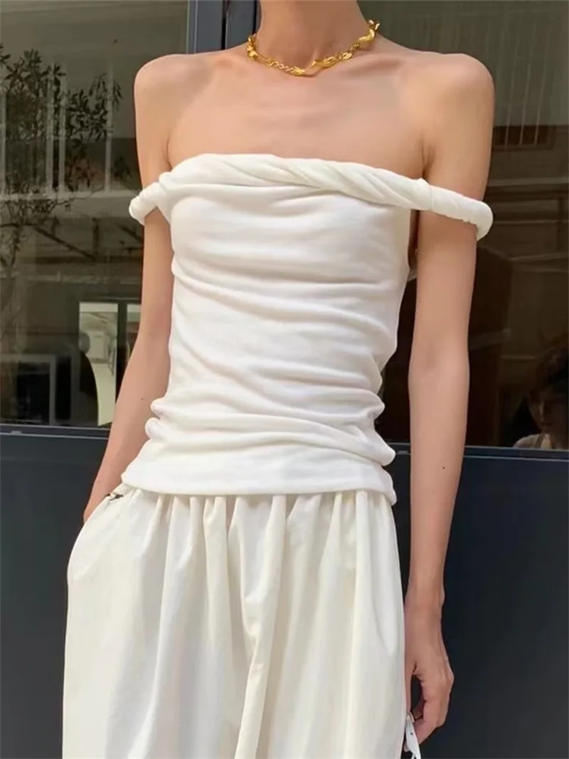 Топ женский с открытыми плечами, пикантная майка в складку, с открытыми плечами, для специй и девушек, персонализированный, V422, на лето
Топ женский с открытыми плечами, пикантная майка в складку, с открытыми плечами, для специй и девушек, персонализированный, V422, на лето