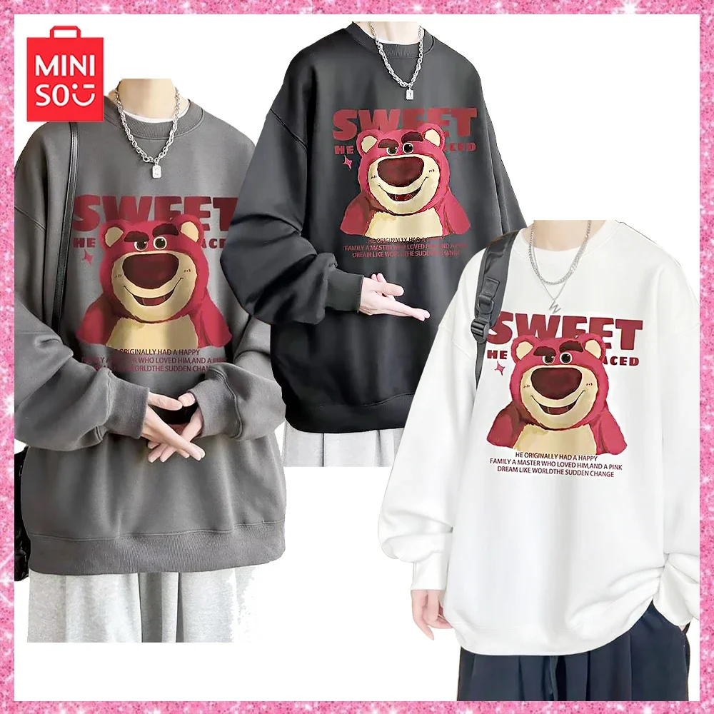 New Miniso Cartoon Printed Toy Story Long Sleeve Couple Sweatshirt Large Loose Round Neck Sweater Girl Birthday Christmas Gift
New Miniso Cartoon Printed Toy Story Long Sleeve Couple Sweatshirt Large Loose Round Neck Sweater Girl Birthday Christmas Gift