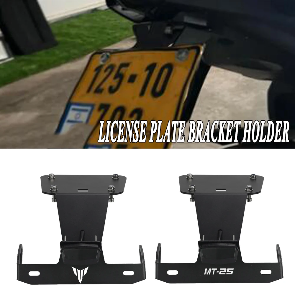 

2023 License Plate Holder Fender Eliminator Registration Bracket For YAMAHA YZFR25 YZFR3 YZF R25 R3 MT03 MT25 MT-03 2015-2022