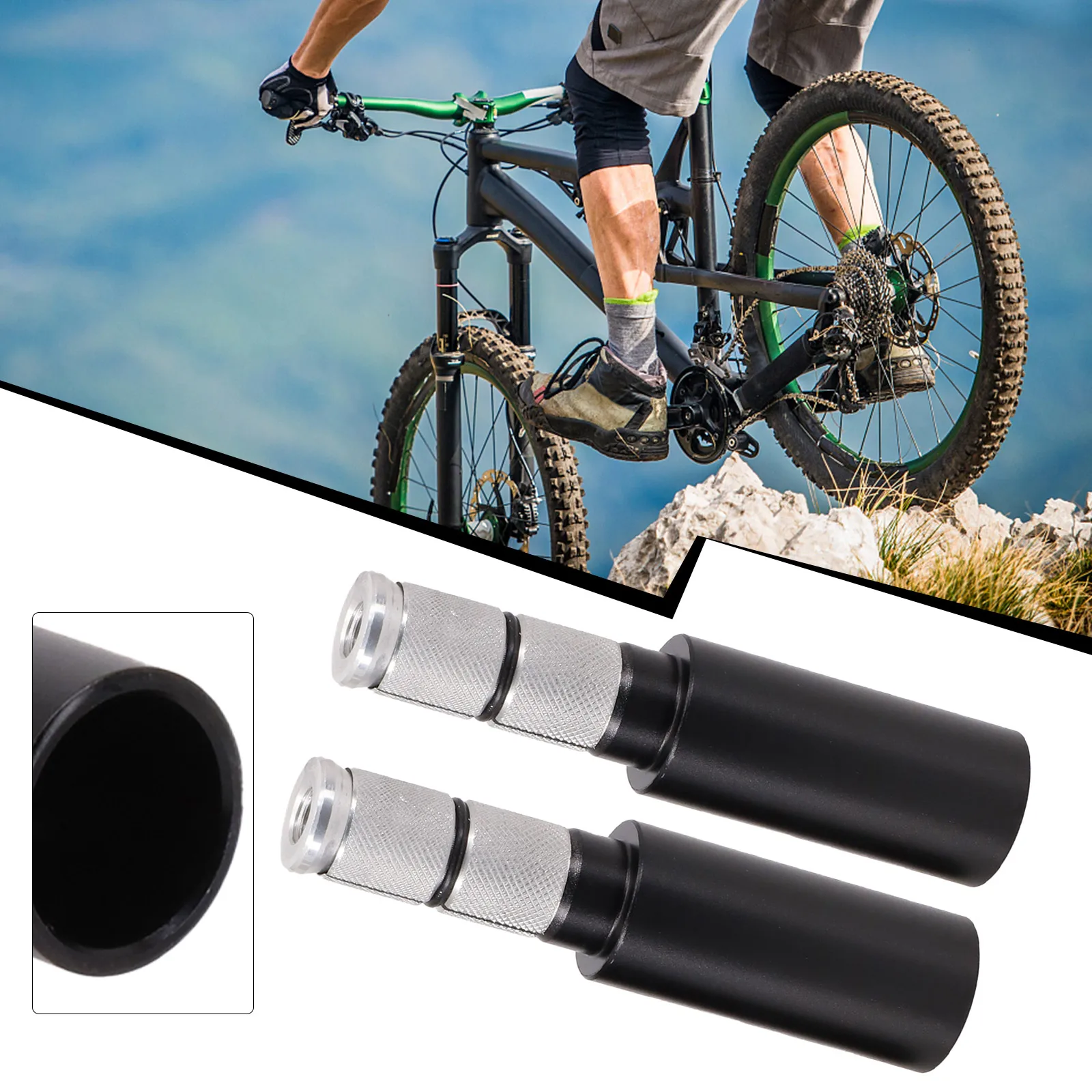 1 Pair Handlebar Extension Rod Bicycle Fork Stem Extension Stem Riser Extension Adapter Road Folding Bike Cycling Accessories
1 Pair Handlebar Extension Rod Bicycle Fork Stem Extension Stem Riser Extension Adapter Road Folding Bike Cycling Accessories