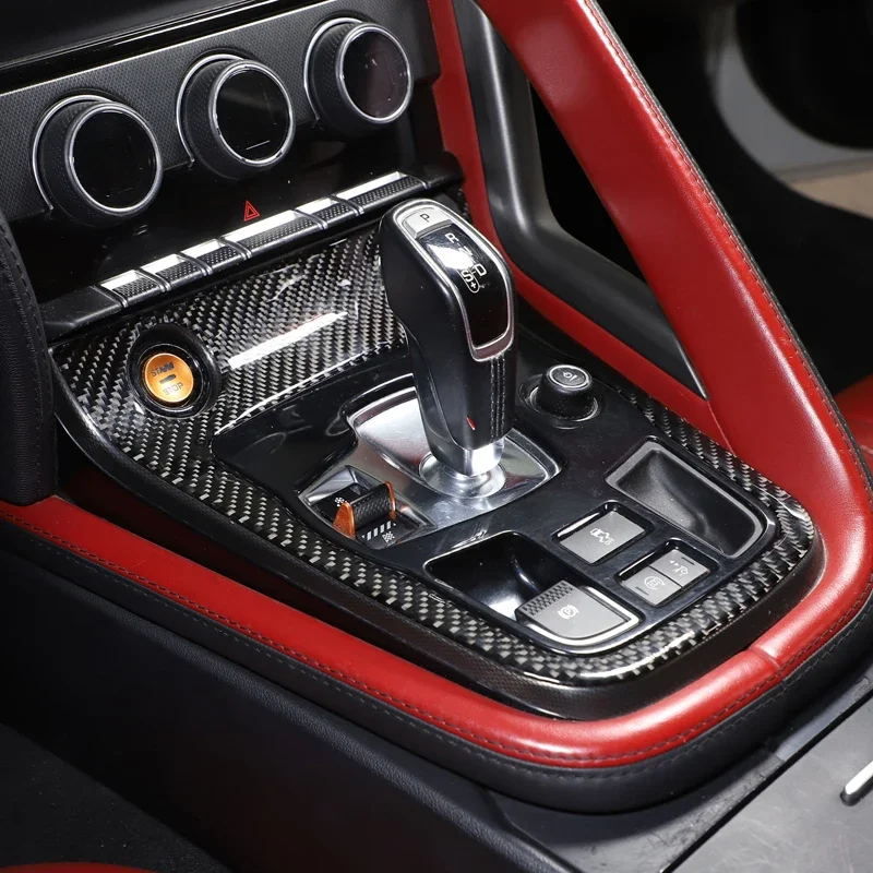 For Jaguar F-TYPE 2013-2022 Soft Carbon Fiber Car Central Control Gear Panel Frame Cover Trim Sticker Car Accessories
For Jaguar F-TYPE 2013-2022 Soft Carbon Fiber Car Central Control Gear Panel Frame Cover Trim Sticker Car Accessories