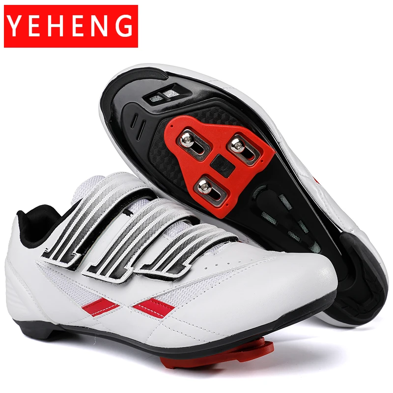 

Hot Sale Ultralight Cycling Shoes Men Professional Racing Road Bike SPD Cleat Shoes Breathable Self-Locking MTB Bicycle Sneakers