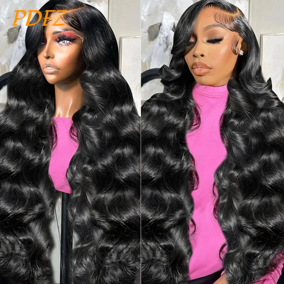 

Body Wave Lace Front Wig 13X4 Hd Transparent Lace Front Human Hair Wigs 12A Brazilian Remy Pre Plucked Glueless Lace Wig