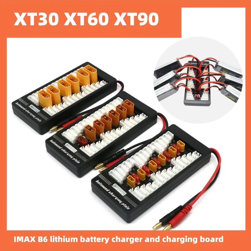 

Параллельная батарея Lipo Xt30 Xt60 Xt90 T-plug Ec3 Ec5 для зарядного устройства Isdt Q6 Pl6 Pl8 Imax B6 B6ac B8, зарядная плата 2-6s