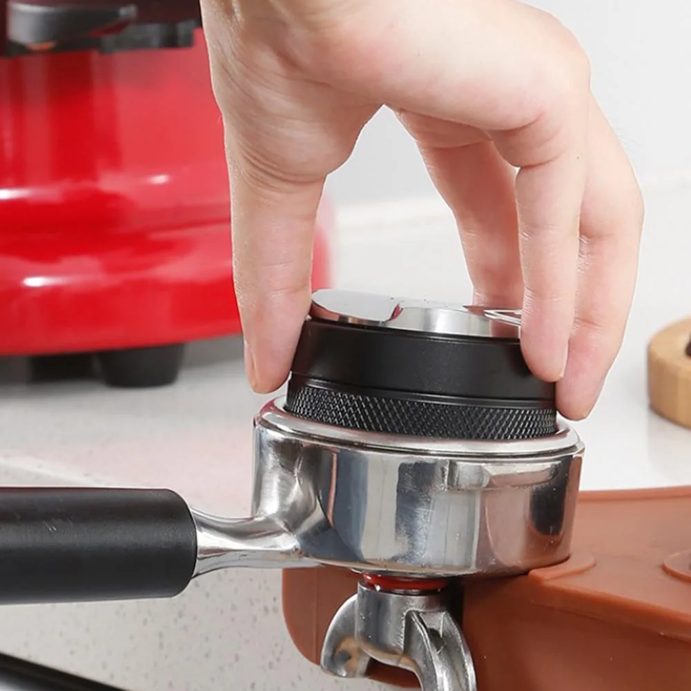 51/53/58mm Coffee Distributor & Tamper Dual Head Espresso Powder Hammer With Adjustable Depth Coffee Tool
51/53/58mm Coffee Distributor & Tamper Dual Head Espresso Powder Hammer With Adjustable Depth Coffee Tool