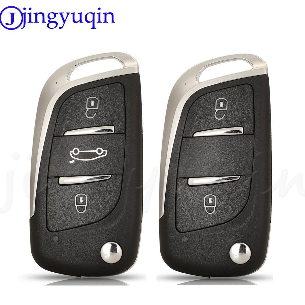 

Jingyuqin 10X Flip KD Modified Key Shell Case For Vw Toyota Prius Vios Camry Rav4 Highlander Corolla Crown Corolla Ex For Mazda