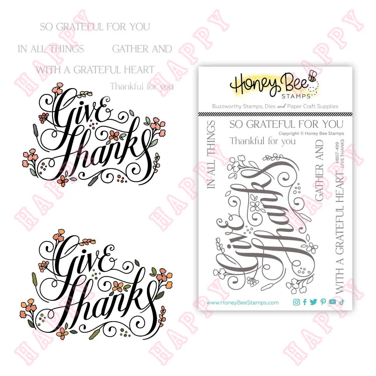 

Metal Craft Cutting Dies Stamps Stencils Give Thanks DIY Scrapbook Envelope Greeting Card Decorative Embossing Handcraft Paper