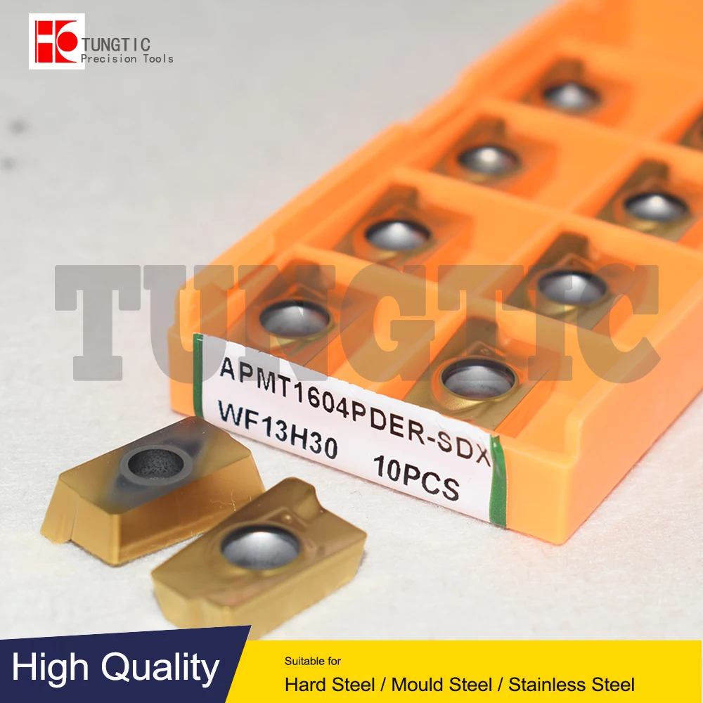 APMT1604PDER-SDX WF13H30 Milling Cutter CNC Insert Lathe Cutting Tool Machining Metal Turning Tools APMT1604PDER APMT 1604PDER
APMT1604PDER-SDX WF13H30 Milling Cutter CNC Insert Lathe Cutting Tool Machining Metal Turning Tools APMT1604PDER APMT 1604PDER