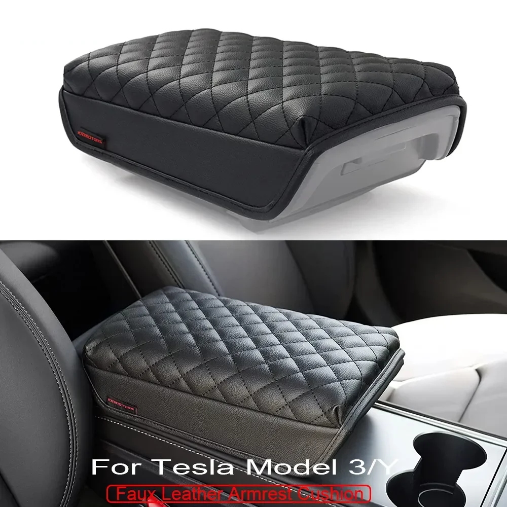 For Tesla Model 3 Model Y Console Cover Armrest Cushion Scratch Resistant Faux Leather Center Console Protector Accessory
For Tesla Model 3 Model Y Console Cover Armrest Cushion Scratch Resistant Faux Leather Center Console Protector Accessory