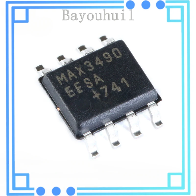 10PCS Original Authentic Patch MAX3490EESA+T SOIC-8 RS-422/RS-485 Transceiver Chip
10PCS Original Authentic Patch MAX3490EESA+T SOIC-8 RS-422/RS-485 Transceiver Chip