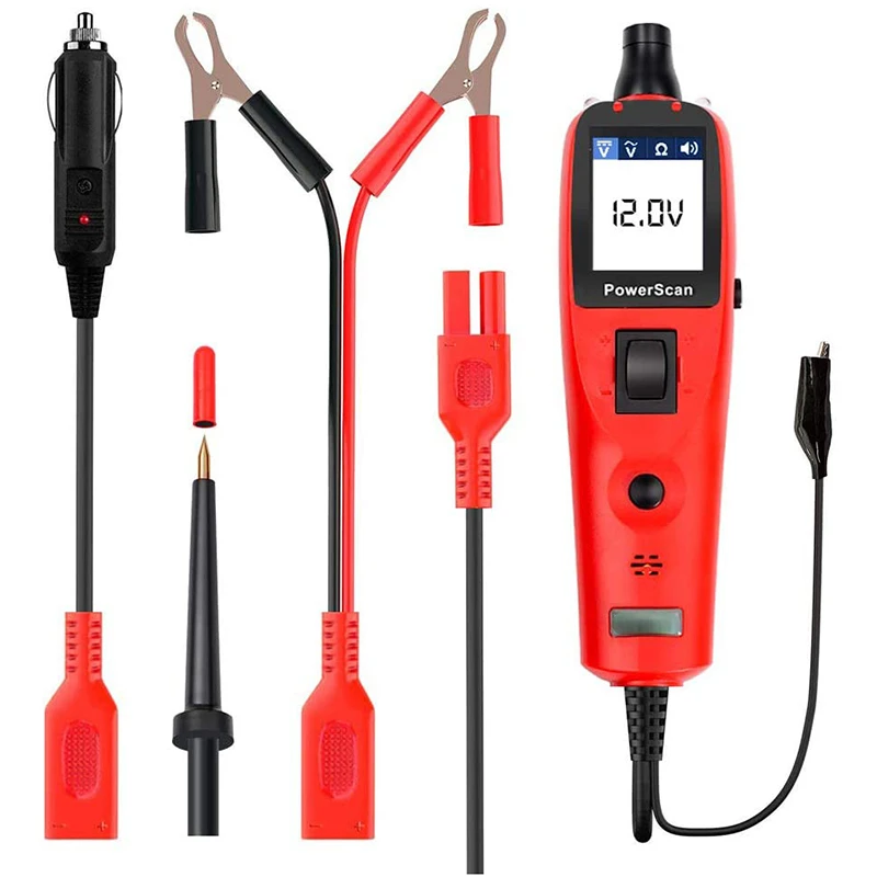 PS100 Electrical System Diagnostic Tool Automotive Circuit Tester Power Circuit Probe Kit
PS100 Electrical System Diagnostic Tool Automotive Circuit Tester Power Circuit Probe Kit