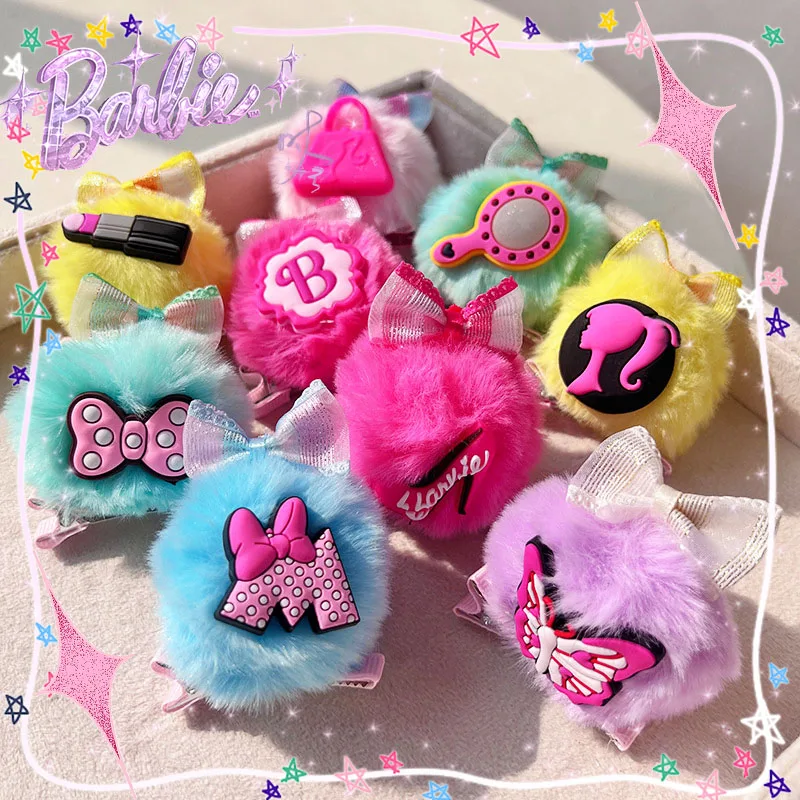 Barbie Hairball Hairpins Kawaii Trendy Movie Decoration Cute Hair Ornaments Stylish Sweet Lovely Girls Kids Gift Fashion Y2K
Barbie Hairball Hairpins Kawaii Trendy Movie Decoration Cute Hair Ornaments Stylish Sweet Lovely Girls Kids Gift Fashion Y2K