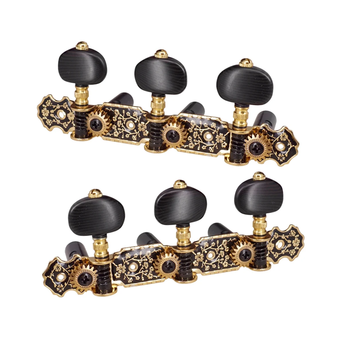 Guitar Machine Heads Classic Guitar String Tuning Pegs Key 3L3R Guitars Knobs Tuners Keys Part Replacement Accessories
Guitar Machine Heads Classic Guitar String Tuning Pegs Key 3L3R Guitars Knobs Tuners Keys Part Replacement Accessories