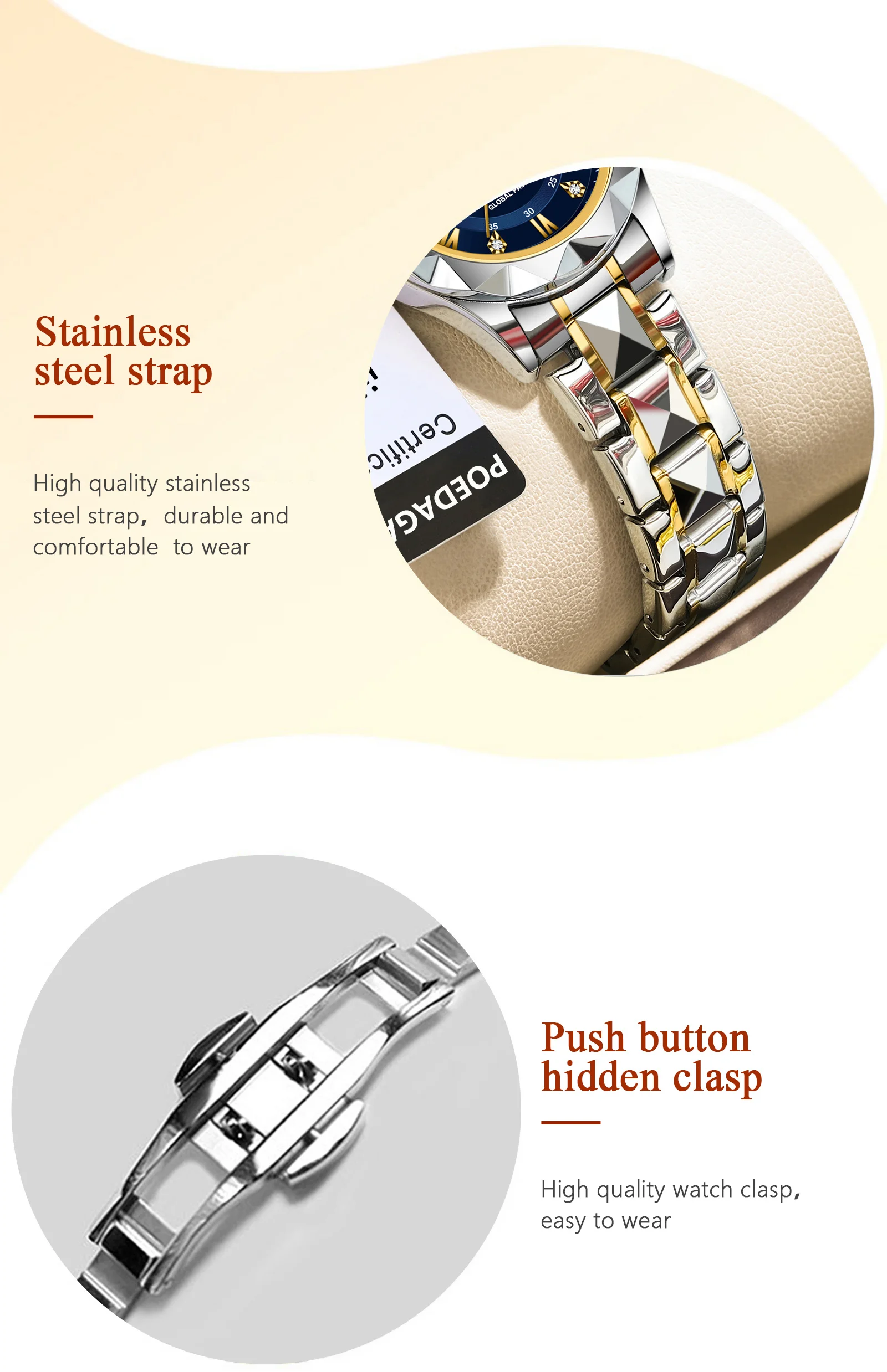 POEDAGAR Womens Watches POEDAGAR Womens Watches