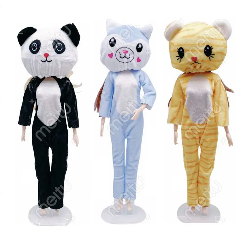 Kawaii Items Cute Doll Clothes Kids Toys Free Shipping Animal Model Dolly Accessories 30 cm For Barbie DIY Children Game Present
Kawaii Items Cute Doll Clothes Kids Toys Free Shipping Animal Model Dolly Accessories 30 cm For Barbie DIY Children Game Present