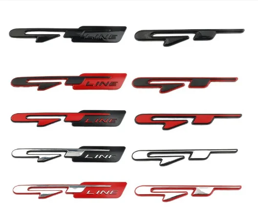 3D Metal GT Line Logo Rear Boot Trunk Emblem Badge Decals For 307 308 Renault Rio K3 K5 Ceed Sportage Car Stickers
3D Metal GT Line Logo Rear Boot Trunk Emblem Badge Decals For 307 308 Renault Rio K3 K5 Ceed Sportage Car Stickers