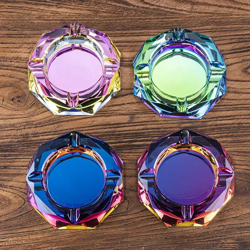 Colorful crystal ashtray octagonal crystal ashtray personalized gift custom colored crystal glass ashtray
Colorful crystal ashtray octagonal crystal ashtray personalized gift custom colored crystal glass ashtray