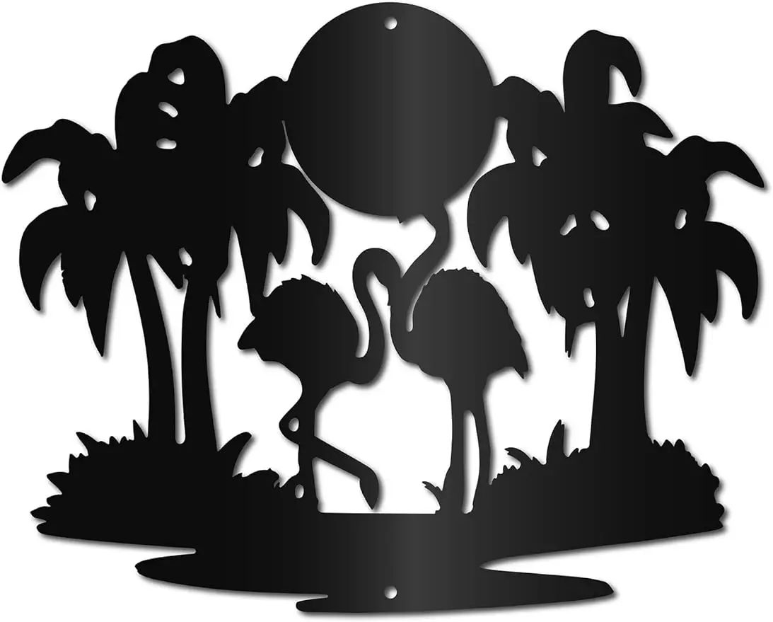 Металлический Настенный декор в виде фламинго, 1 шт., дерево, металлическое настенное искусство, солнце, летние подвесные таблички, украшения, железные скульптуры, знак для дома и улицы
Металлический Настенный декор в виде фламинго, 1 шт., дерево, металлическое настенное искусство, солнце, летние подвесные таблички, украшения, железные скульптуры, знак для дома и улицы