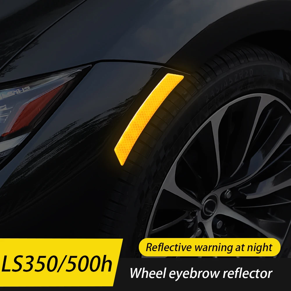 Светоотражающие наклейки для Lexus LS, полоса против столкновений, предупреждающие наклейки, украшение для тела, модификация внешнего декора 
Светоотражающие наклейки для Lexus LS, полоса против столкновений, предупреждающие наклейки, украшение для тела, модификация внешнего декора